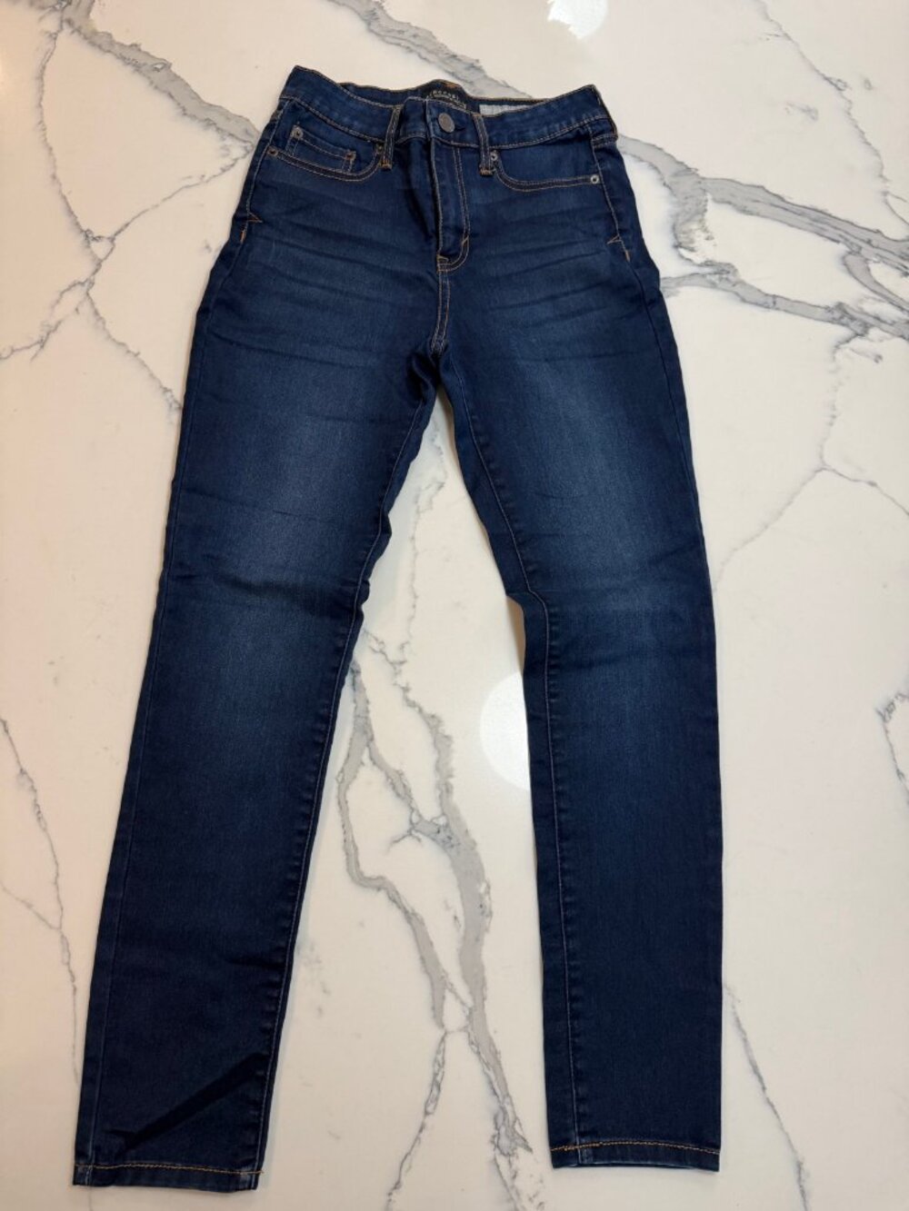 Aeropostale Dark Blue Wash High Waisted Jegging Jeans Womens 4R